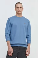 Bluzy męskie - Dickies bluza męska kolor niebieski gładka - miniaturka - grafika 1