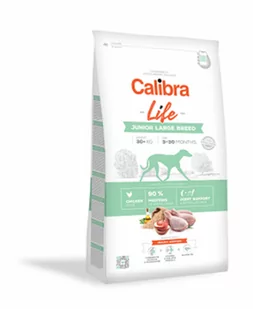 Calibra Life junior large breed chicken 12 kg - hipoalergiczna karma dla młodych psów ras dużych (powyżej 30 kg) - Sucha karma dla psów - miniaturka - grafika 1