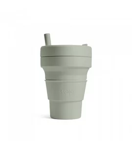 Składany Kubek Biggie, Sage, 470 Ml, Stojo - Kubki termiczne Składany Kubek Biggie, Sage, 470 Ml, Stojo - Kubki termiczne - miniaturka - grafika 1