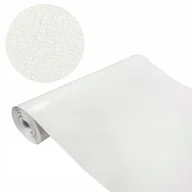 Okleiny - Okleina Samoprzylepna Ozdobna Na Meble Blat Ściany Skóra Biała 90x990cm - miniaturka - grafika 1