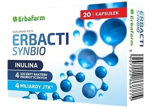 ERBAFARM NATURALE SP. Z O.O. Erbafarm Erbacti Synbio 20 kapsułek 3725321 - Układ pokarmowy - miniaturka - grafika 1