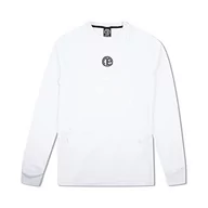 Swetry męskie - One Athletic Sweter męski Iverson II, M, biały - miniaturka - grafika 1