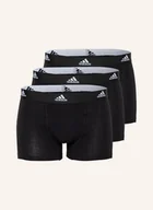 Majtki damskie - Adidas Bokserki Active Flex Cotton, 3 Szt. schwarz - miniaturka - grafika 1