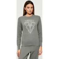 Swetry damskie - Joop! Sweter Karol Regular Fit z dodatkiem jedwabiu - miniaturka - grafika 1