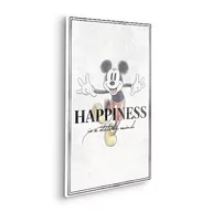 Wyposażenie pokoiku dziecięcego - Disney 100 obraz na blejtramie w ramie z prawdziwego drewna - Mickey Be Kind - rozmiar 40 x 60 cm - pokój dziecięcy, obraz na płótnie, obraz ścienny - miniaturka - grafika 1