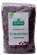 Owoce świeże i suszone - EKOWITAL Żurawina suszona BIO 500 g 09920 - miniaturka - grafika 1