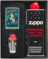 Trafika - Zestaw Zippo Zapalniczka Cigar Girl Prezentowy No1 - miniaturka - grafika 1