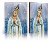 Ikony i obrazy sakralne - Ikona religijna Matka Boża Fatimska - miniaturka - grafika 1