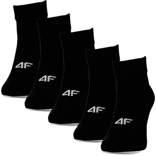 Skarpety 4F Męskie Krótkie 5-Pak Czarne Sportowe L - Skarpety termoaktywne - miniaturka - grafika 1