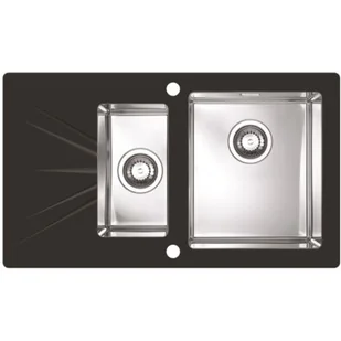Alveus KARAT 20 Czarny 1103659 - Zlewozmywaki - miniaturka - grafika 1