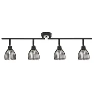 Lampy sufitowe - Beliani Lampa sufitowa czarna GOLOK - miniaturka - grafika 1