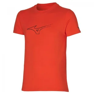 Koszulka sportowa męska Mizuno Athletic RB Tee lekka - Koszulki sportowe damskie - miniaturka - grafika 1