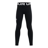 Legginsy - Dziecięce Legginsy UNDER ARMOUR UA CG ARMOUR LEGGINGS 1366374-001 – Czarny - miniaturka - grafika 1