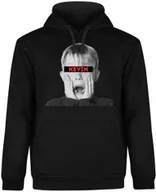 Bluzy męskie - Bluza Męska Czarna Świąteczna Na Prezent Święta Kevin Z Nadrukiem R-Xxl Model A433 - miniaturka - grafika 1