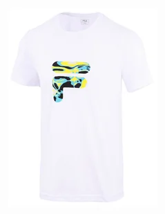 Koszulka męska Fila  T-Shirt Caleb White L - Koszulki sportowe męskie - miniaturka - grafika 1