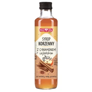 Polska R����a Syrop Korzenny Z Cynamonem Cejlo��ski 250Ml Do Herbaty I Wody - Syropy i koncentraty owocowe - miniaturka - grafika 1