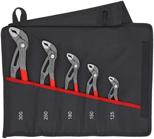 Knipex Zestaw Szczypiec Do Rur W Etui 5-Częśc 125,150,180,250,300Mm KN 00 19 55S 4003773082613 - Kombinerki i obcęgi - miniaturka - grafika 1