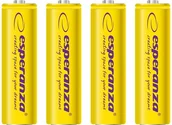 Baterie i akcesoria - Esperanza EZA104Y akumulatorki ni-mh aa 2000mah 4szt. żółte AP_155192 - miniaturka - grafika 1