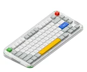 Klawiatury - NuPhy Kick75 Low / NuPhyIO / Silver KICK75LNIOS - miniaturka - grafika 1