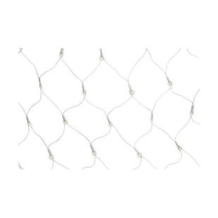 Kurtyna zewnętrzna figurki 1x1m 64 LED ciepła biel - Oświetlenie świąteczne - miniaturka - grafika 1