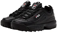 Sneakersy męskie - Buty Męskie Fila Disruptor Low Czarne Sneakersy 44 - miniaturka - grafika 1