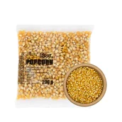 Ziarna i nasiona roślin strączkowych - Popcorn Kukurydza Do Prażenia Ziarno Bez Soli 200G - miniaturka - grafika 1