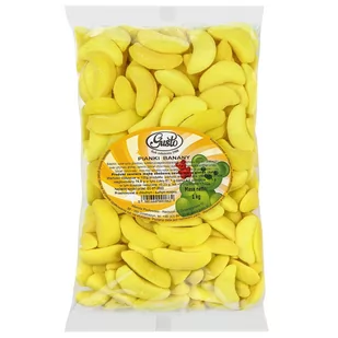 Pianki GUSTO Bananki Banany 1 kg - Żelki - miniaturka - grafika 1