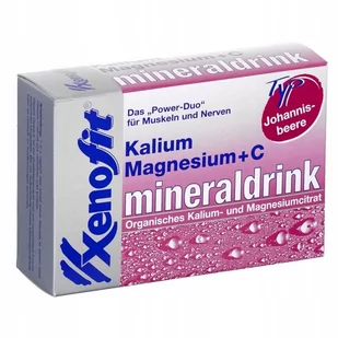 Xenofit Mineraldrink potas magnez + witamina C - Witaminy i minerały dla sportowców - miniaturka - grafika 1
