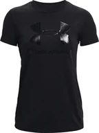 Koszulki i topy damskie - Under Armour Czarny XL - miniaturka - grafika 1