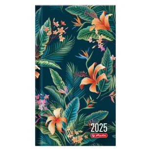Kalendarz 2025 A6 tygodniowy Hibiskus HERLITZ - Kalendarze - miniaturka - grafika 1