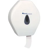 Dozowniki papieru i mydła dla firm - Pojemnik na papier toaletowy MERIDA Top Maxi okienko szare - miniaturka - grafika 1