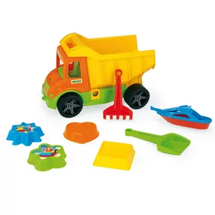 Wader Multi Truck Wywrotka z zestawem do piasku GXP-728456 - Samochody i pojazdy dla dzieci - miniaturka - grafika 2