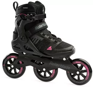 Rollerblade Macroblade 110 3WD W Black/Orchid 2023 - Rolki - miniaturka - grafika 1