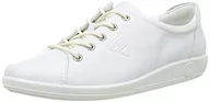 Sneakersy damskie - Ecco Damskie Soft 2.0, Sneakersy, Biały, 37 EU - miniaturka - grafika 1
