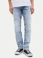 Spodnie męskie - Jack&Jones Jeansy Glenn 12261699 Niebieski Slim Fit - miniaturka - grafika 1