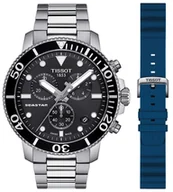 Zegarki męskie - Zegarek Tissot T120.417.11.051.00+T852.047.175 SEASTAR 1000 CHRONOGRAPH - miniaturka - grafika 1