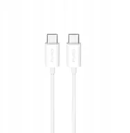 Kable USB - Kabel Puro TPE 25W USB-C - USB-C 3m - biały - miniaturka - grafika 1