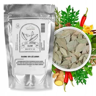 Przyprawa Liść laurowy 50 g wysokiej jakości aromatyczne liście naturalne - Przyprawy i zioła sypkie - miniaturka - grafika 1