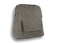 Torebki damskie - Plecak damski czarno - biały, elegancki - miniaturka - grafika 1