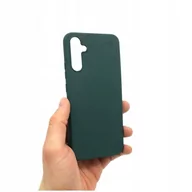 Etui i futerały do telefonów - Etui do Samsung Galaxy A34 5G Jelly zielone MATT Pokrowiec Case Obudowa ochronna - miniaturka - grafika 1