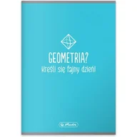 Zeszyty szkolne - Zeszyt A5 32k gładki GEOMETRIA 9583352 HERLITZ - miniaturka - grafika 1