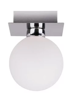 Candellux Lampa sufitowa biały klosz kula Oden 91-03195 91-03195 - Lampy ścienne - miniaturka - grafika 1