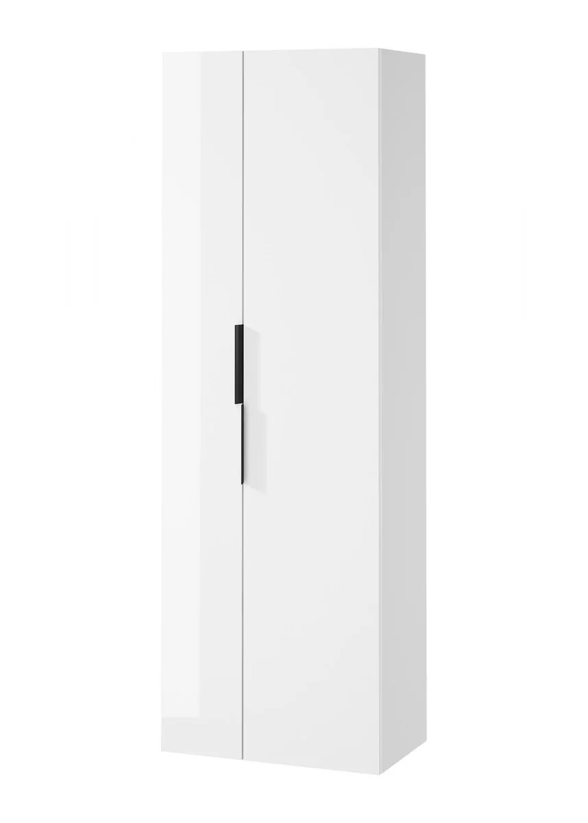 Cersanit City szafka wysoka 180 cm słupek wiszący biały połysk S584-019-DSM