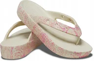 Klapki i japonki damskie - Japonki Klapki Damskie Crocs Platform Flip 39-40 - miniaturka - grafika 1