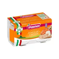 Dania dla dzieci - PLASMON OBIADEK SOS POMIDOROWY Z RICOTTĄ 2X80G - miniaturka - grafika 1