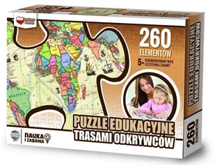 Puzzle Edukacyjne trasami odkrywców - Puzzle - miniaturka - grafika 1