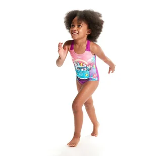 Strój pływacki jednoczęściowy dziecięcy Speedo Digital Printed Swimsuit - Stroje kąpielowe dla dziewczynek - miniaturka - grafika 1