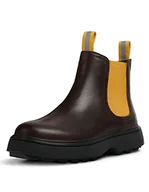 Buty dla dziewczynek - CAMPER Buty dziecięce Norte Kidle, uniseks, Br?zowa skóra, 36 EU - miniaturka - grafika 1