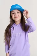 Czapki dla dzieci - Reima czapka bawełniana dziecięca kolor niebieski gładka - miniaturka - grafika 1