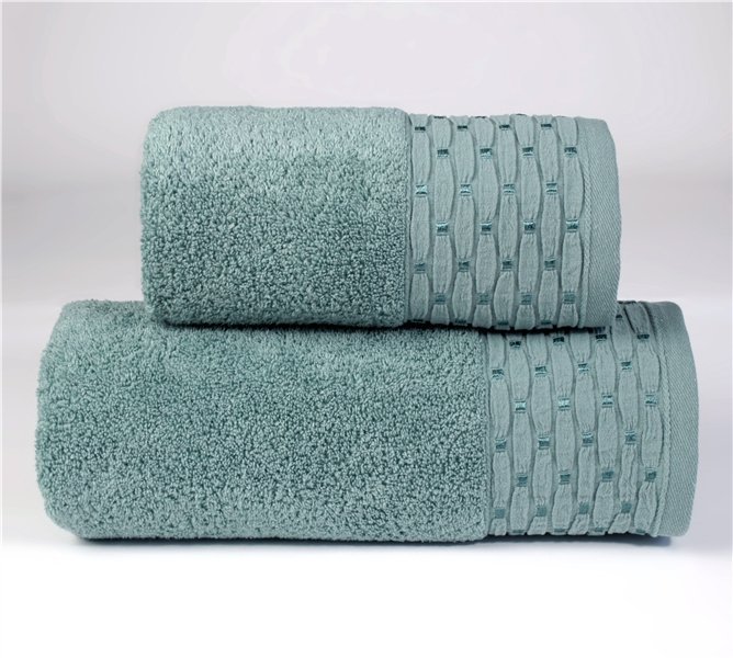 Ręcznik New Chic 70x130 szałwiowy 450 g/m2 frotte Greno